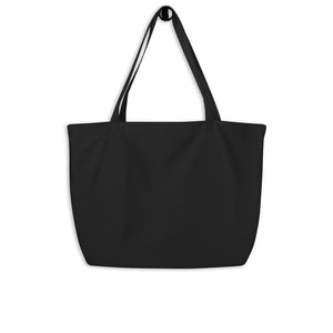 Large organic tote bag: I'm Just Here for the Leftovers