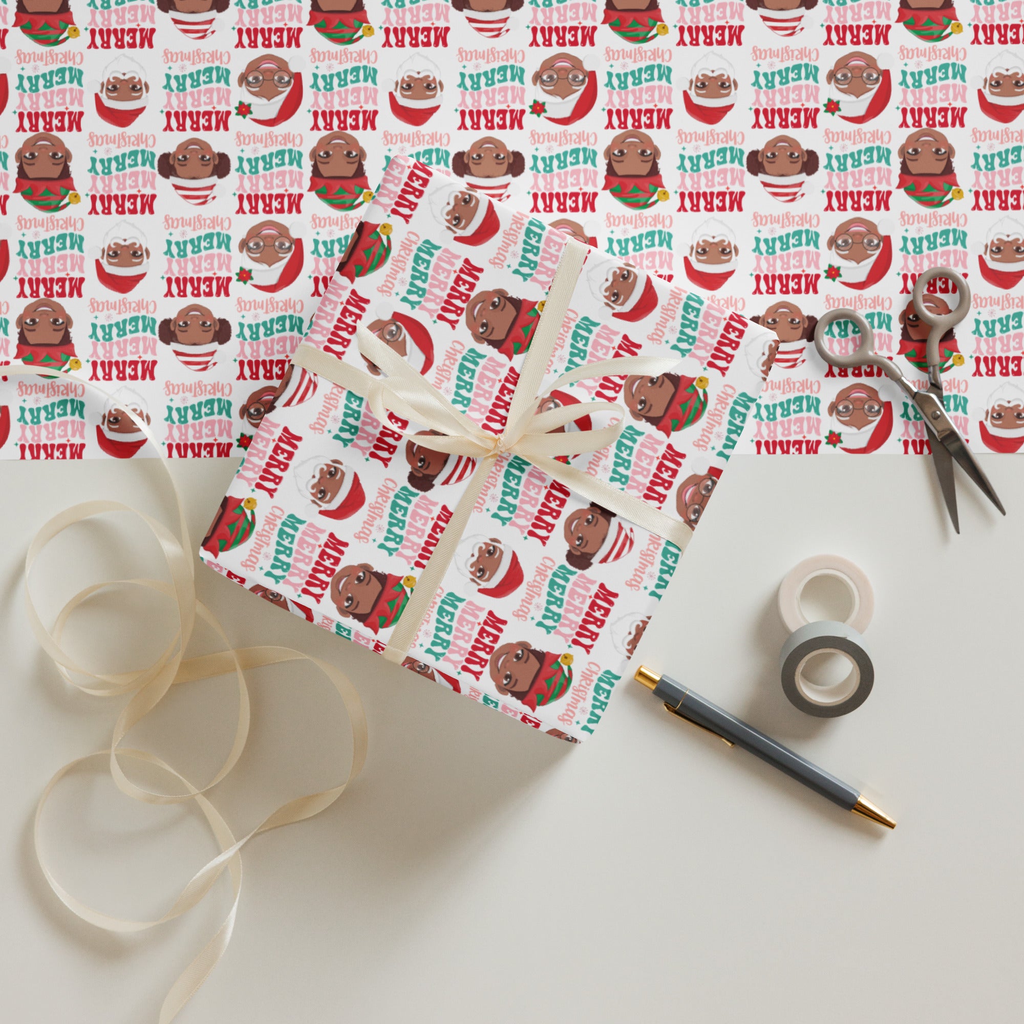 Wrapping paper sheets