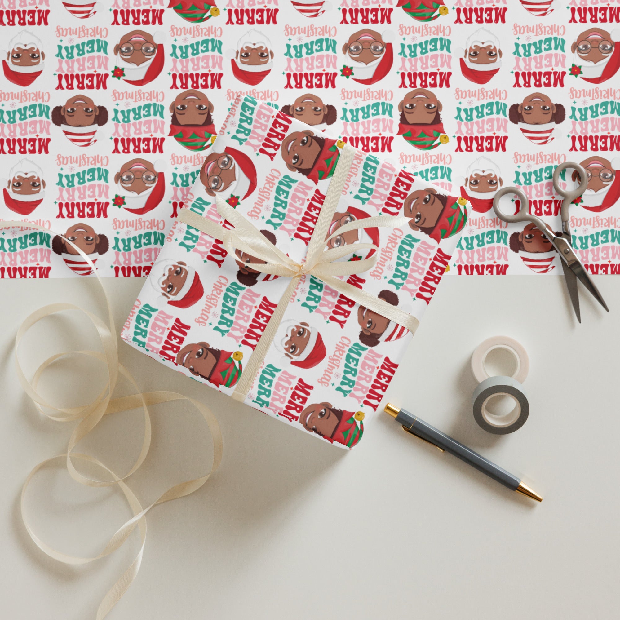 Wrapping paper sheets